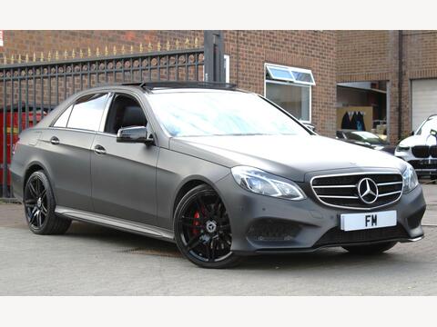 Mercedes-Benz E Class Saloon 3.0 E350 V6 BlueTEC AMG Night Edition (Premium) G-Tronic+ Euro 6 (s/s) 4dr