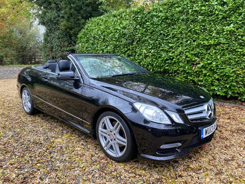 Mercedes-Benz E Class Convertible 2.1 E220 CDI BlueEfficiency Sport Cabriolet G-Tronic+ Euro 5 (s/s) 2dr