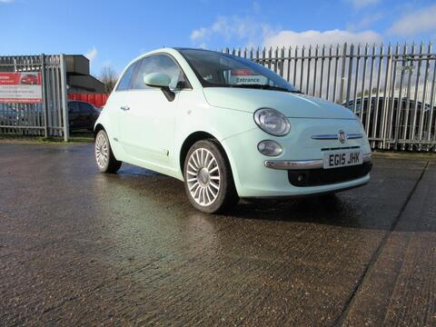 Fiat 500 Hatchback 1.2 Lounge Euro 6 (s/s) 3dr