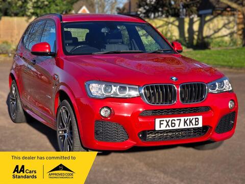 BMW X3 SUV 2.0 20d M Sport Auto xDrive Euro 6 (s/s) 5dr