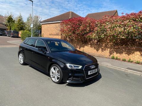 Audi A3 Hatchback 1.6 TDI S line Sportback Euro 6 (s/s) 5dr