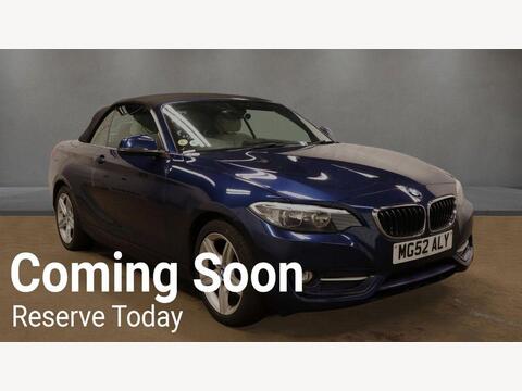 BMW 2 Series Convertible 2.0 220d Sport Auto Euro 6 (s/s) 2dr