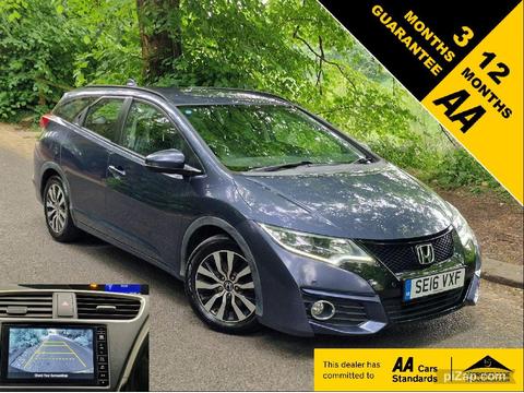Honda Civic Estate 1.6 i-DTEC SE Plus Tourer Euro 5 (s/s) 5dr (Navi)