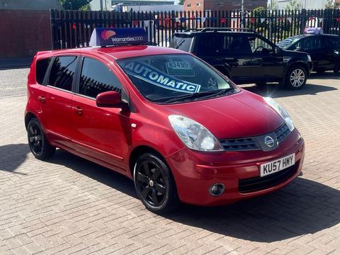 Nissan Note Hatchback 1.6 16V Tekna Auto Euro 4 5dr