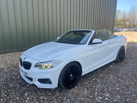 BMW 2 Series Convertible 2.0 220d M Sport Auto Euro 6 (s/s) 2dr