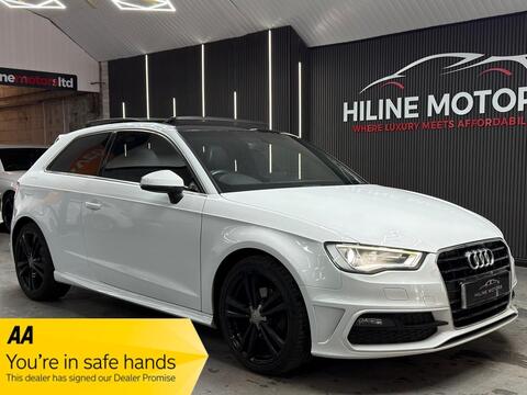Audi A3 Hatchback 1.4 TFSI CoD S line Euro 6 (s/s) 3dr (Nav)
