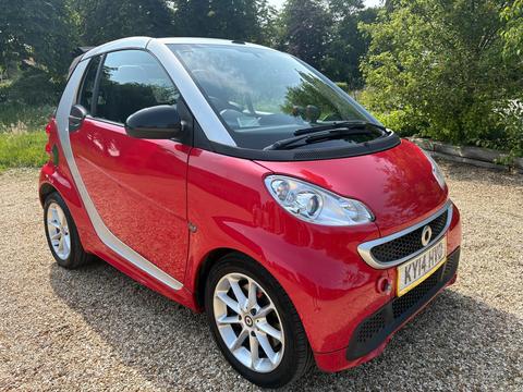 Smart fortwo Convertible 1.0 MHD Passion Cabriolet SoftTouch Euro 5 (s/s) 2dr