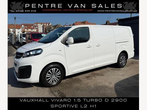 Vauxhall Vivaro Panel Van 1.5 Turbo D 2900 Sportive L2 H1 Euro 6 (s/s) 5dr