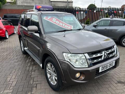 Mitsubishi Shogun SUV 3.2 DI-DC SG3 Auto 4WD Euro 5 5dr LWB
