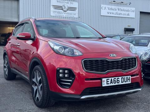 Kia Sportage SUV 1.6 T-GDi GT-Line DCT AWD Euro 6 (s/s) 5dr