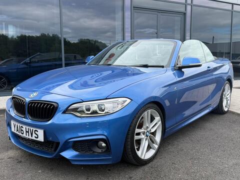 BMW 2 Series Convertible 2.0 220d M Sport Auto Euro 6 (s/s) 2dr