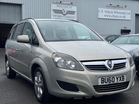 Vauxhall Zafira MPV 1.7 CDTi ecoFLEX Exclusiv Euro 5 5dr