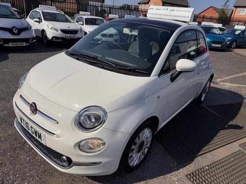 Fiat 500 Hatchback 1.2 Lounge Euro 6 (s/s) 3dr
