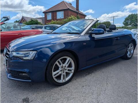 Audi A5 Cabriolet Convertible 2.0 TDI S line Euro 5 (s/s) 2dr