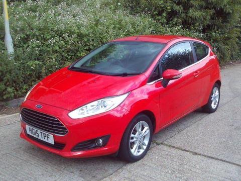 Ford Fiesta Hatchback 1.0T EcoBoost Zetec Euro 6 (s/s) 3dr