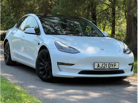Tesla Model 3 Saloon (Dual Motor) Long Range Auto 4WDE 4dr
