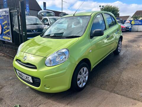 Nissan Micra Hatchback 1.2 12V Visia Euro 5 5dr