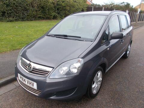 Vauxhall Zafira MPV 1.6 16V Exclusiv Euro 5 5dr