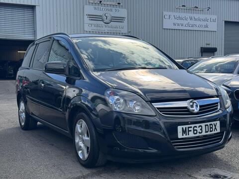 Vauxhall Zafira MPV 1.6 16V Exclusiv Euro 5 5dr