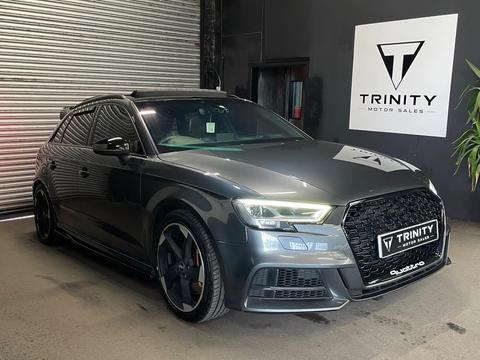 Audi S3 Hatchback 2.0 TFSI Black Edition Sportback S Tronic quattro Euro 6 (s/s) 5dr
