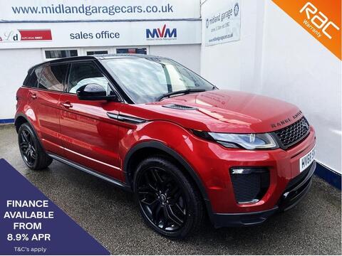 Land Rover Range Rover Evoque SUV 2.0 TD4 HSE Dynamic Auto 4WD Euro 6 (s/s) 5dr