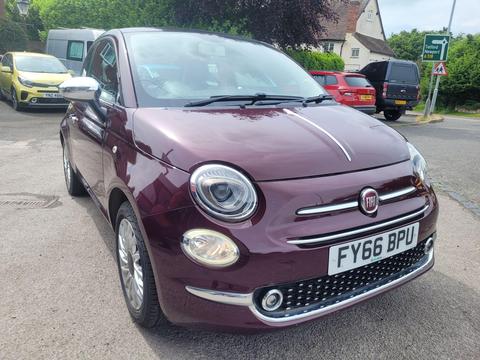 Fiat 500 Hatchback 1.2 Lounge Dualogic Euro 6 (s/s) 3dr