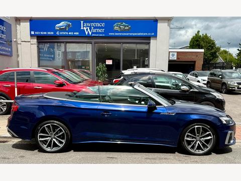 Audi A5 Cabriolet Convertible 2.0 TFSI 35 S line S Tronic Euro 6 (s/s) 2dr
