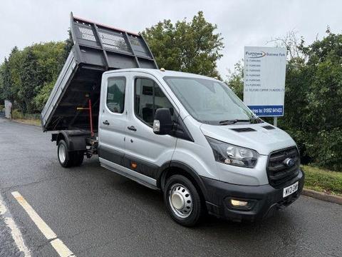 Ford Transit Chassis Cab 350 L3 D/CAB ONESTOP TIPPER+A/C+DRW+++