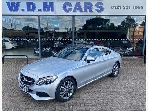 Mercedes-Benz C Class Coupe 2.1 C220d Sport (Premium) G-Tronic+ Euro 6 (s/s) 2dr