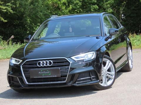 Audi A3 Hatchback 1.6 TDI 30 S line Sportback S Tronic Euro 6 (s/s) 5dr