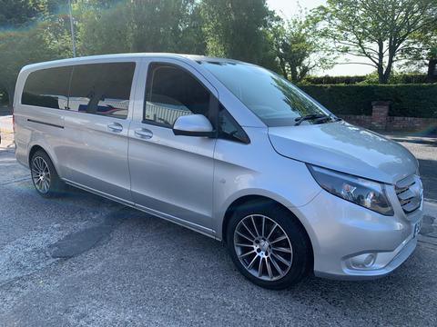 Mercedes-Benz Vito Minibus 2.1 114 CDI PRO Tourer G-Tronic RWD L3 Euro 6 (s/s) 5dr (XLWB)