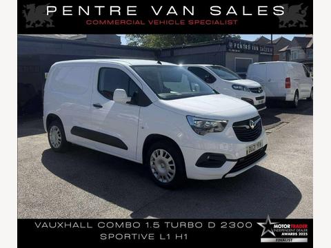 Vauxhall Combo Panel Van 1.5 Turbo D 2300 Sportive L1 H1 Euro 6 4dr