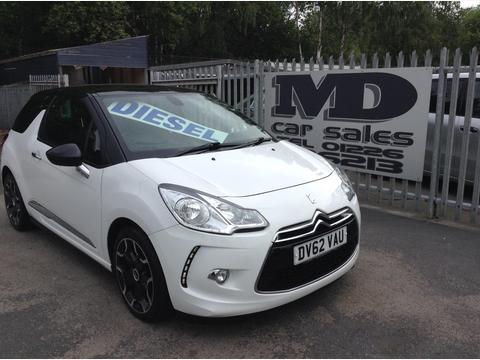 Citroen DS3 Hatchback 1.6 e-HDi Airdream DStyle Plus Euro 5 (s/s) 3dr