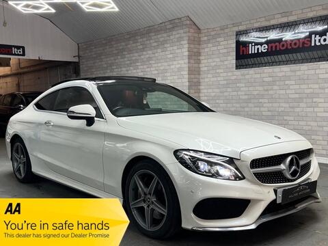 Mercedes-Benz C Class Coupe 2.1 C250d AMG Line (Premium Plus) G-Tronic+ Euro 6 (s/s) 2dr