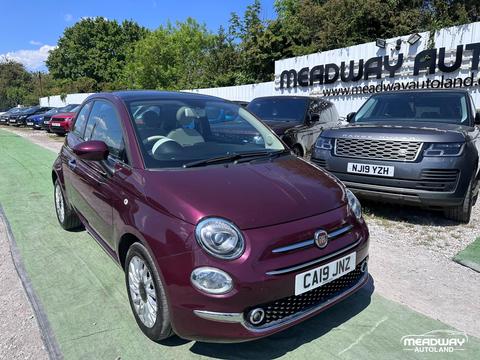 Fiat 500 Hatchback 1.2 Lounge Euro 6 (s/s) 3dr