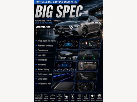 Mercedes-Benz A Class 2.0 A200d AMG Line (Premium Plus) 8G-DCT Euro 6 (s/s) 5dr