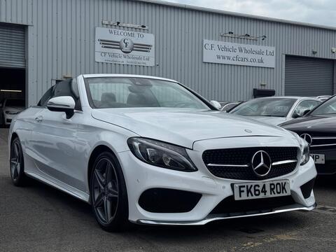 Mercedes-Benz C Class Convertible 2.1 C220d AMG Line Cabriolet G-Tronic+ Euro 6 (s/s) 2dr