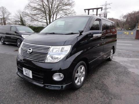 Nissan Elgrand MPV HIGHWAY STAR RED LEATHER SUNFOOFS