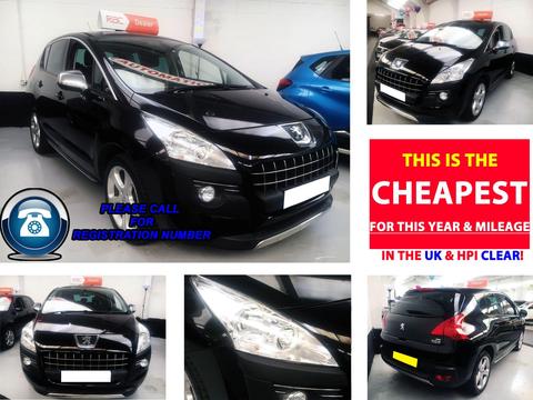 Peugeot 3008 SUV 1.6 e-HDi Allure EGC Euro 5 (s/s) 5dr