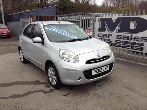 Nissan Micra Hatchback 1.2 12V Acenta CVT Euro 5 5dr