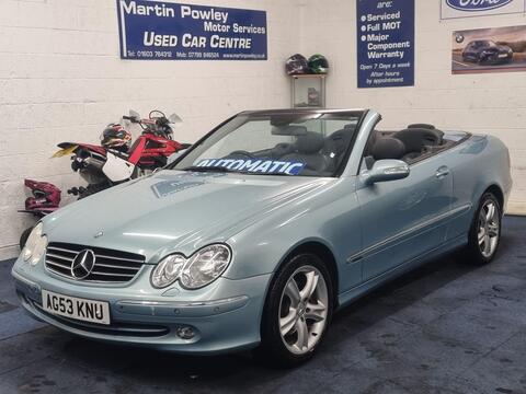 Mercedes-Benz CLK Convertible 3.2 CLK320 Avantgarde Cabriolet 2dr