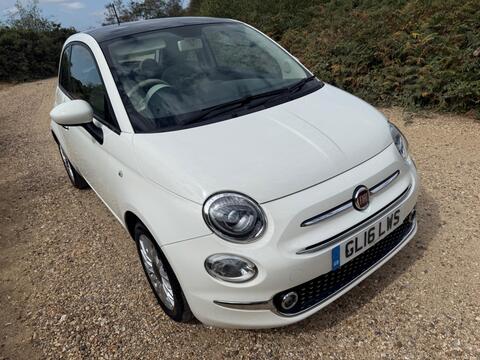 Fiat 500 Hatchback 1.2 Lounge Euro 6 (s/s) 3dr
