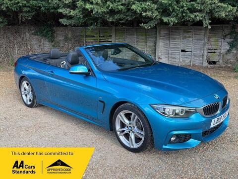 BMW 4 Series Convertible 2.0 420d M Sport Auto Euro 6 (s/s) 2dr