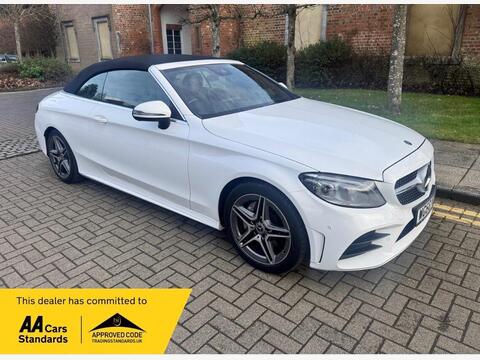 Mercedes-Benz C Class Convertible 1.5 C200 MHEV AMG Line (Premium) Cabriolet G-Tronic+ Euro 6 (s/s) 2dr