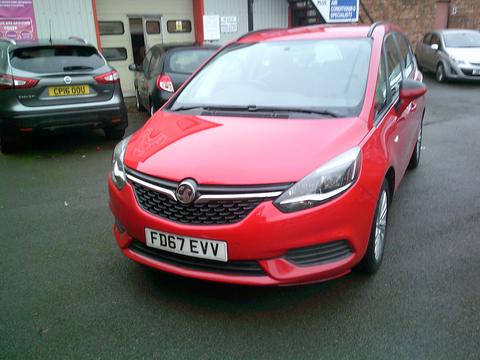 Vauxhall Zafira Tourer MPV 1.4i Turbo Design Euro 6 5dr