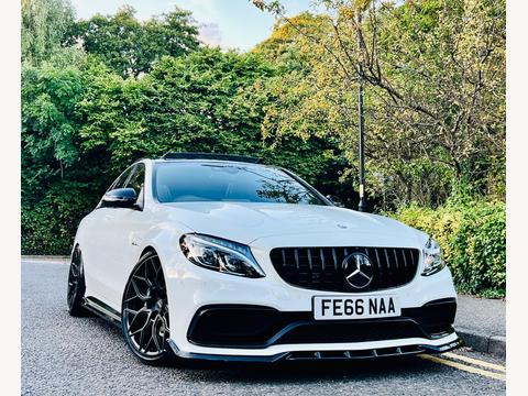 Mercedes-Benz C Class Saloon 4.0 C63 V8 BiTurbo AMG (Premium) SpdS MCT Euro 6 (s/s) 4dr