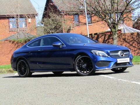 Mercedes-Benz C Class Coupe 2.1 C220d AMG Line (Premium) G-Tronic+ Euro 6 (s/s) 2dr