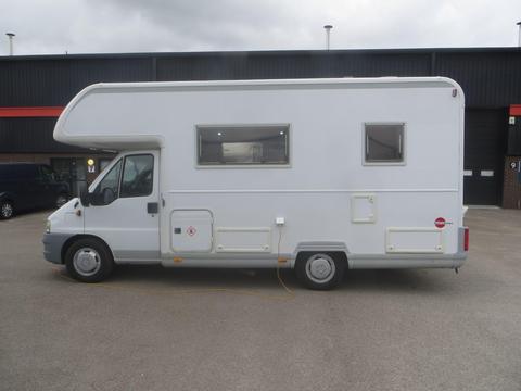 Burstner Active-A572-2 Unlisted 6 Berth 6 Belts 2 X 120 Watt Solar Panels