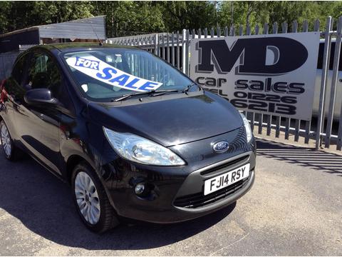 Ford Ka Hatchback 1.2 Zetec Euro 6 (s/s) 3dr