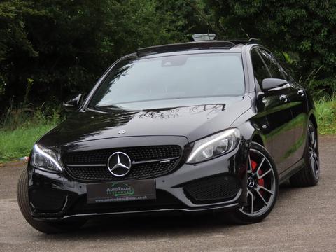 Mercedes-Benz C Class Saloon 3.0 C43 V6 AMG (Premium Plus) G-Tronic+ 4MATIC Euro 6 (s/s) 4dr